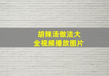 胡辣汤做法大全视频播放图片