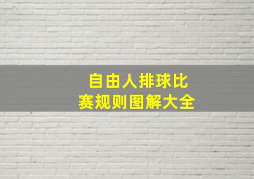 自由人排球比赛规则图解大全