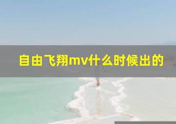 自由飞翔mv什么时候出的