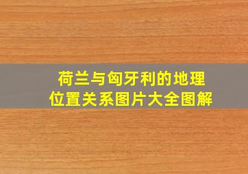 荷兰与匈牙利的地理位置关系图片大全图解