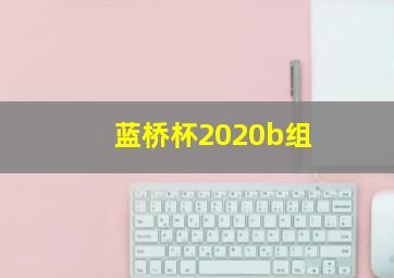 蓝桥杯2020b组