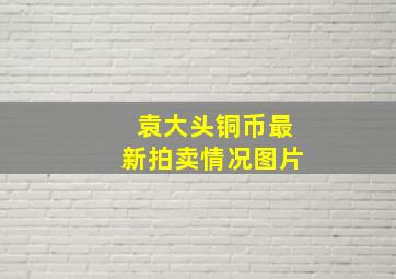 袁大头铜币最新拍卖情况图片