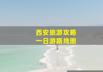 西安旅游攻略一日游路线图