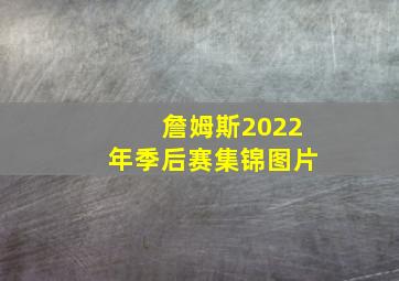 詹姆斯2022年季后赛集锦图片