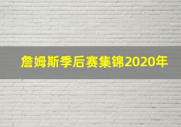 詹姆斯季后赛集锦2020年