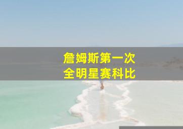 詹姆斯第一次全明星赛科比