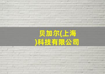 贝加尔(上海)科技有限公司