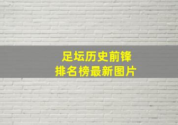 足坛历史前锋排名榜最新图片