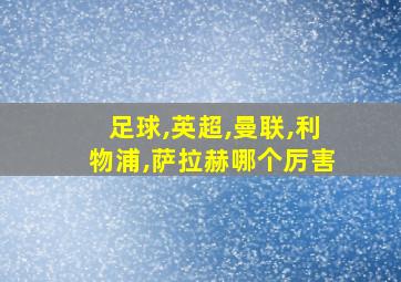 足球,英超,曼联,利物浦,萨拉赫哪个厉害