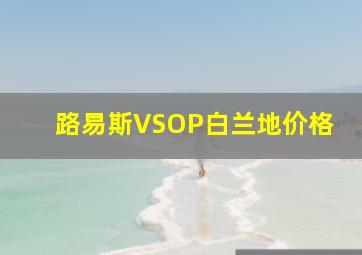 路易斯VSOP白兰地价格