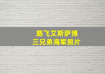 路飞艾斯萨博三兄弟海军照片