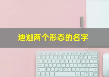 迪迦两个形态的名字