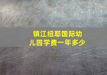 镇江纽耶国际幼儿园学费一年多少