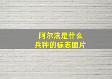 阿尔法是什么兵种的标志图片