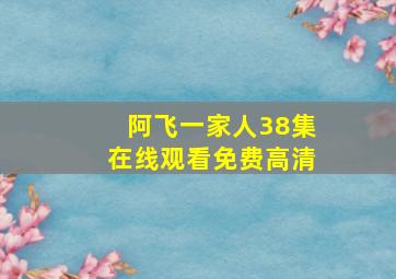 阿飞一家人38集在线观看免费高清