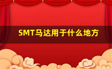 SMT马达用于什么地方