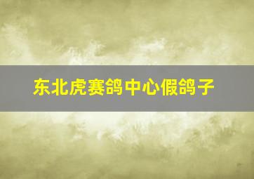 东北虎赛鸽中心假鸽子