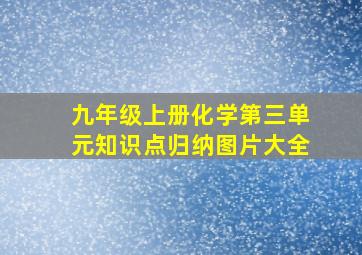 九年级上册化学第三单元知识点归纳图片大全