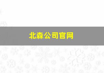 北森公司官网