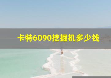 卡特6090挖掘机多少钱