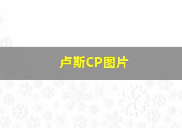 卢斯CP图片