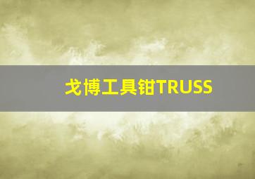 戈博工具钳TRUSS