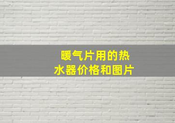 暖气片用的热水器价格和图片