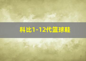 科比1-12代篮球鞋