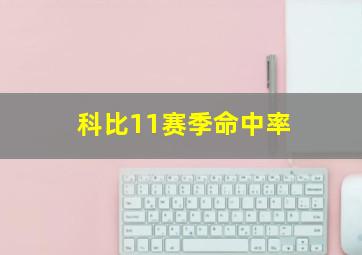 科比11赛季命中率