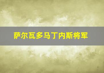 萨尔瓦多马丁内斯将军